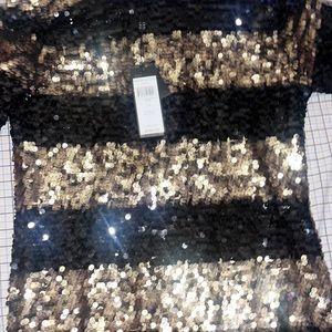 Black and gold BCBG Maxazria Dress size large